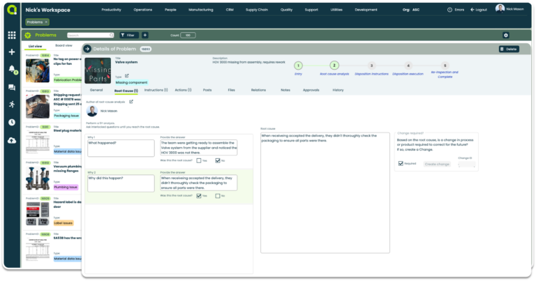 Appward Problems App - Root Cause Analysis