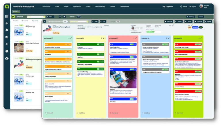 Appward Best Project Management Software Boards Kanban-style Task Management