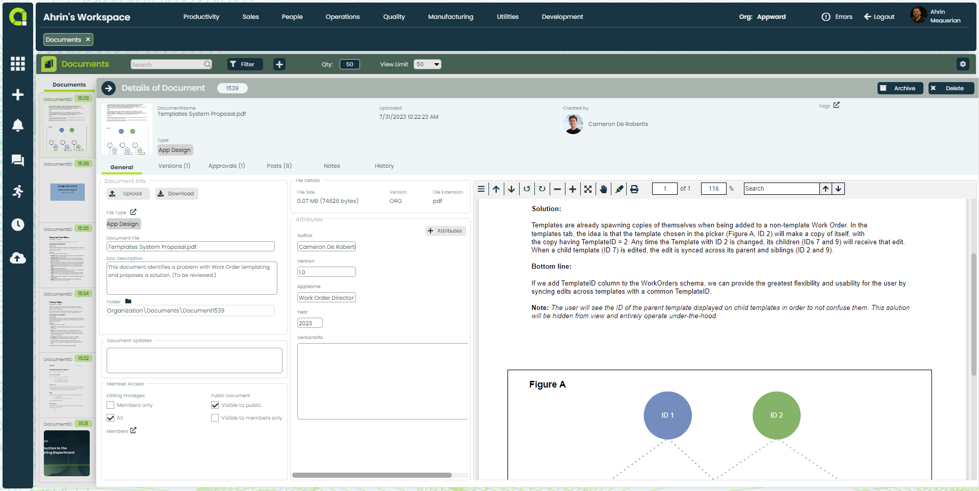 Appward All-in-One Centralized Document Control System