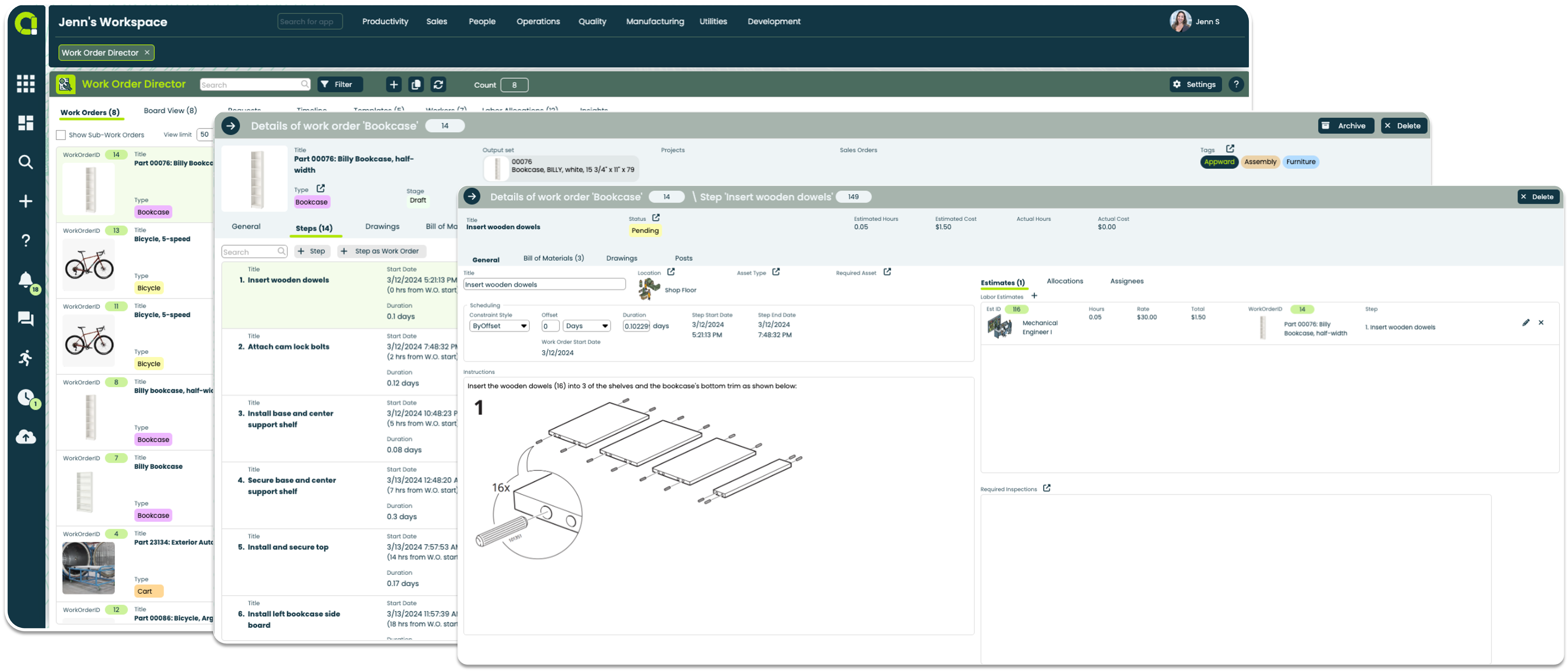 Appward All-in-One Project Management with Work Orders